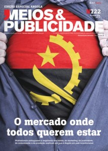capa Meios Edição especial do Meios e Publicidade sobre Angola