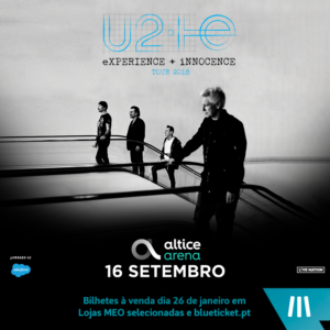 U2 na Altice Arena