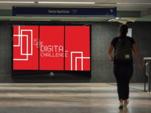 estudo Led Digital painel