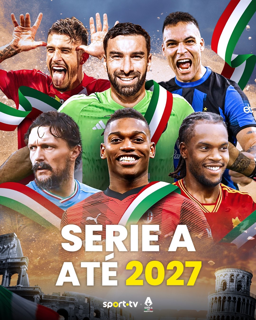 Sport TV renouvelle les droits de la ligue italienne jusqu’en 2026/27 – Meios & Publicidade